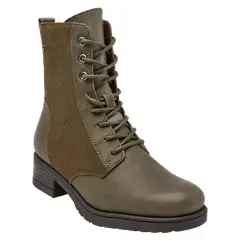 BRUNO ROSSI - Botin Casual Mujer Verde