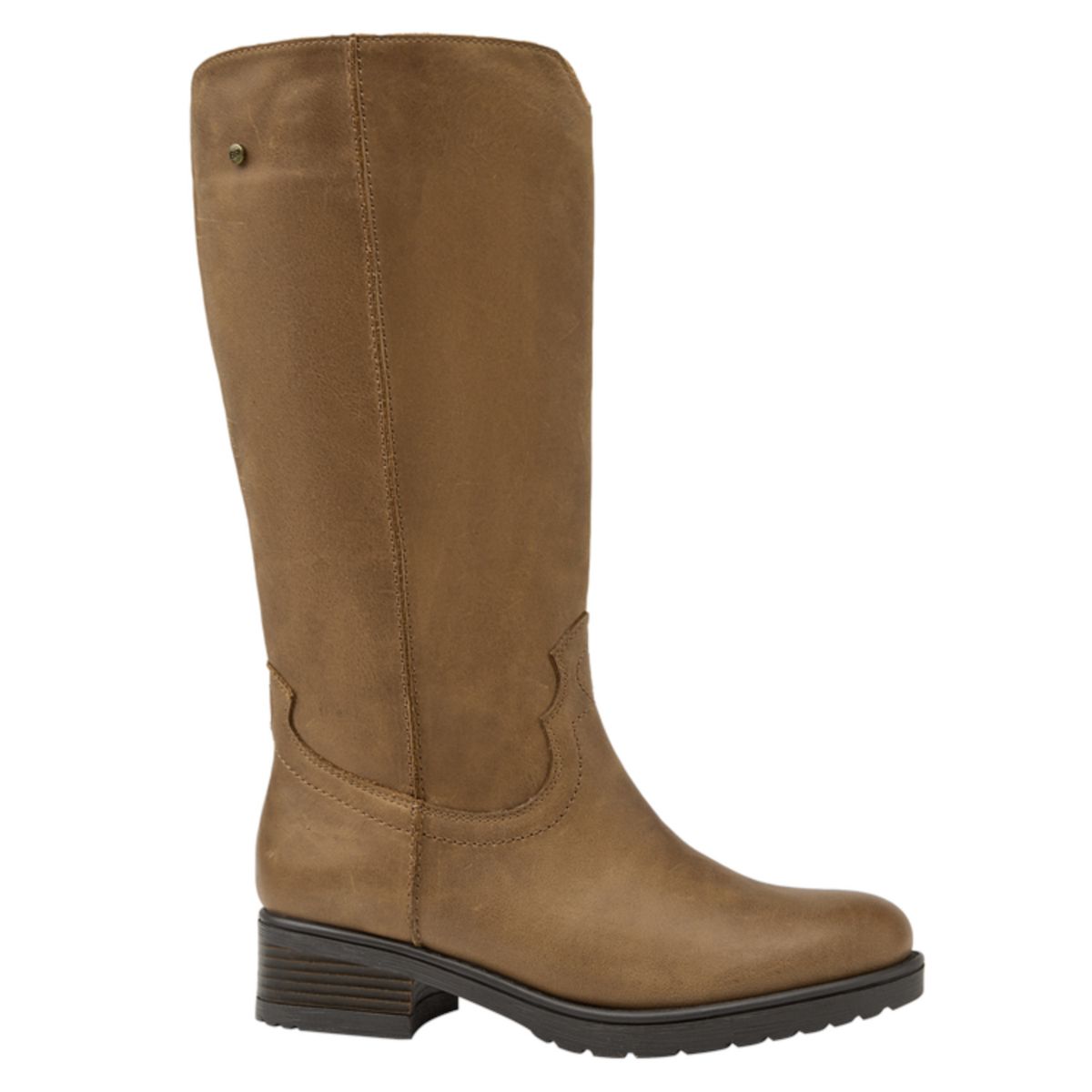BRUNO ROSSI - Bota Casual Mujer Beige Bruno Rossi