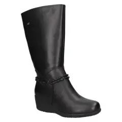 16 HRS - Bota Casual Mujer Negro
