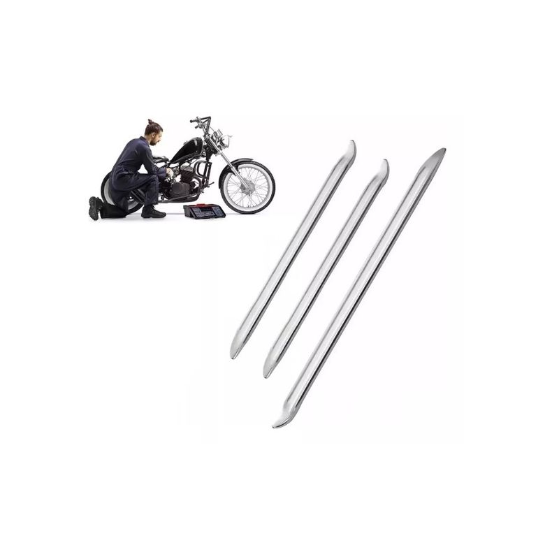 GENERICO - Set De 3 Desmontador De Neumáticos Moto Bicicleta/30 Y 40 Cm