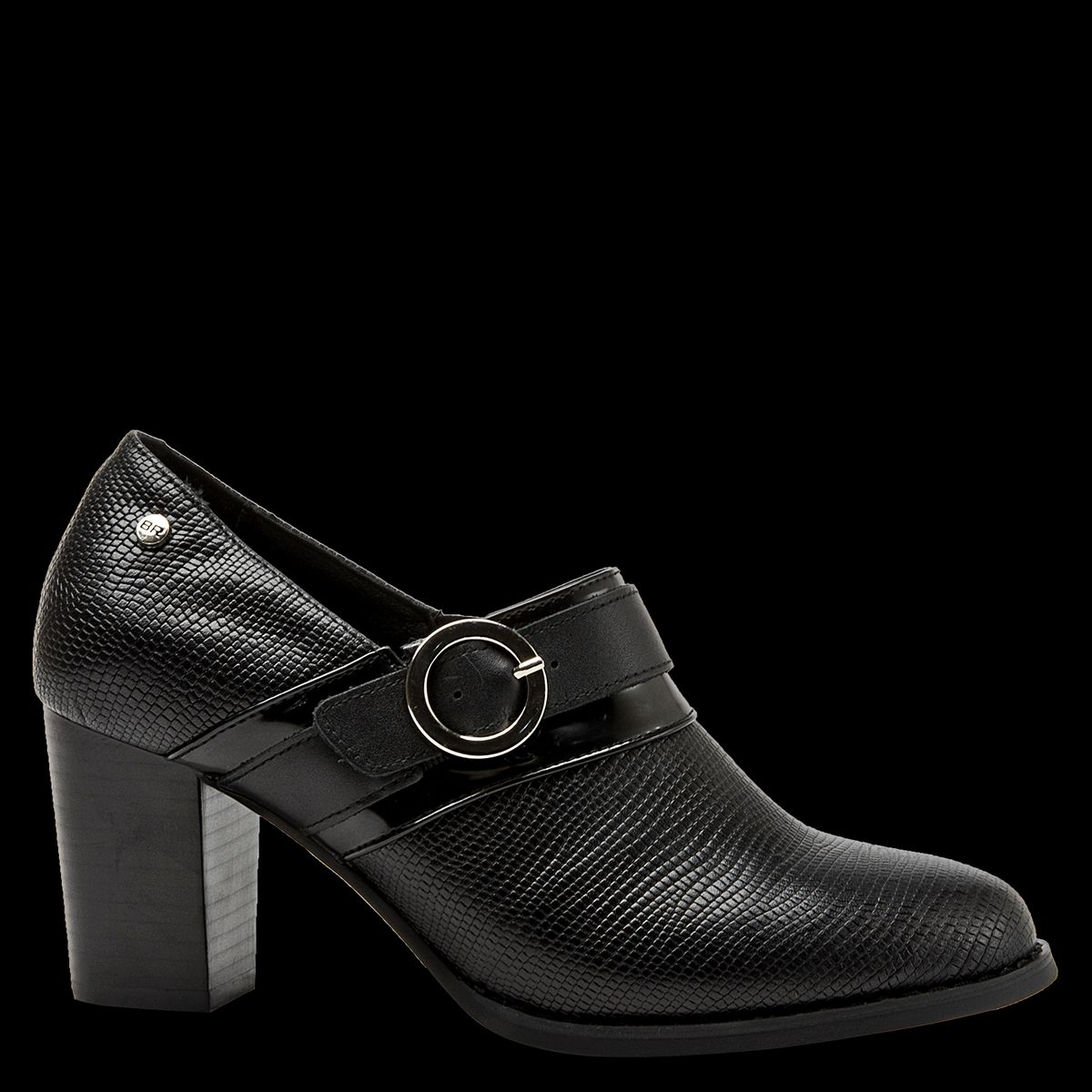 BRUNO ROSSI - Zapato Casual Mujer Negro Bruno Rossi