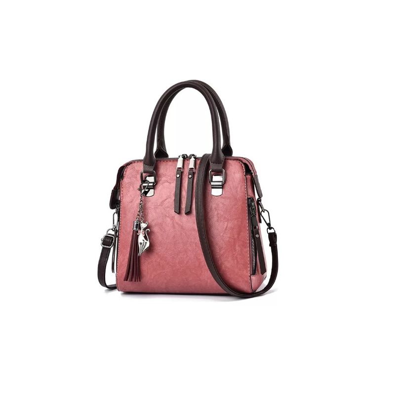 GENERICO - Bolsos Hombro Con Múltiples Bolsillos Crossbody Tote Bag Rojo Caucho