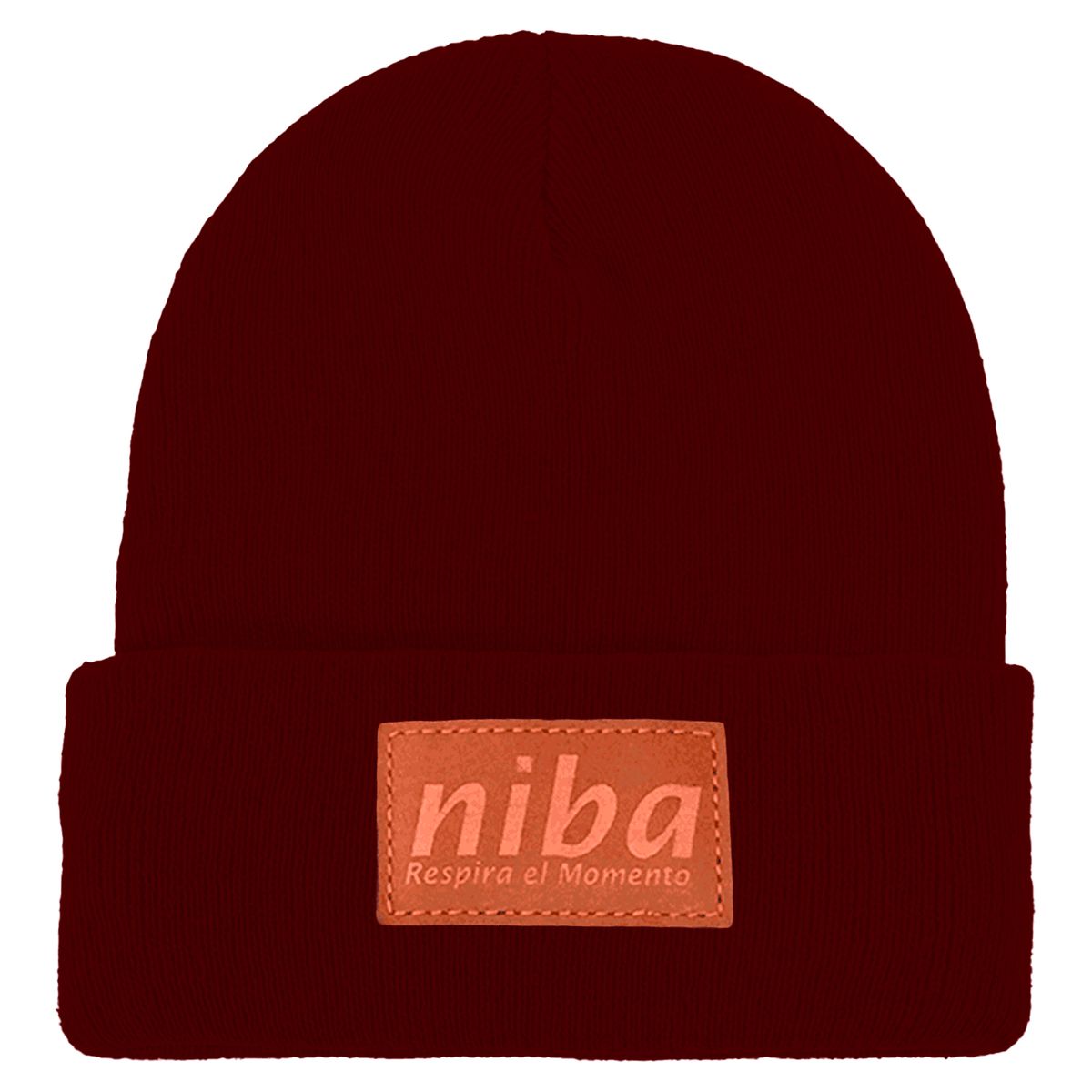 NIBA - Gorro Lana Los Maquis Burdeo Niba