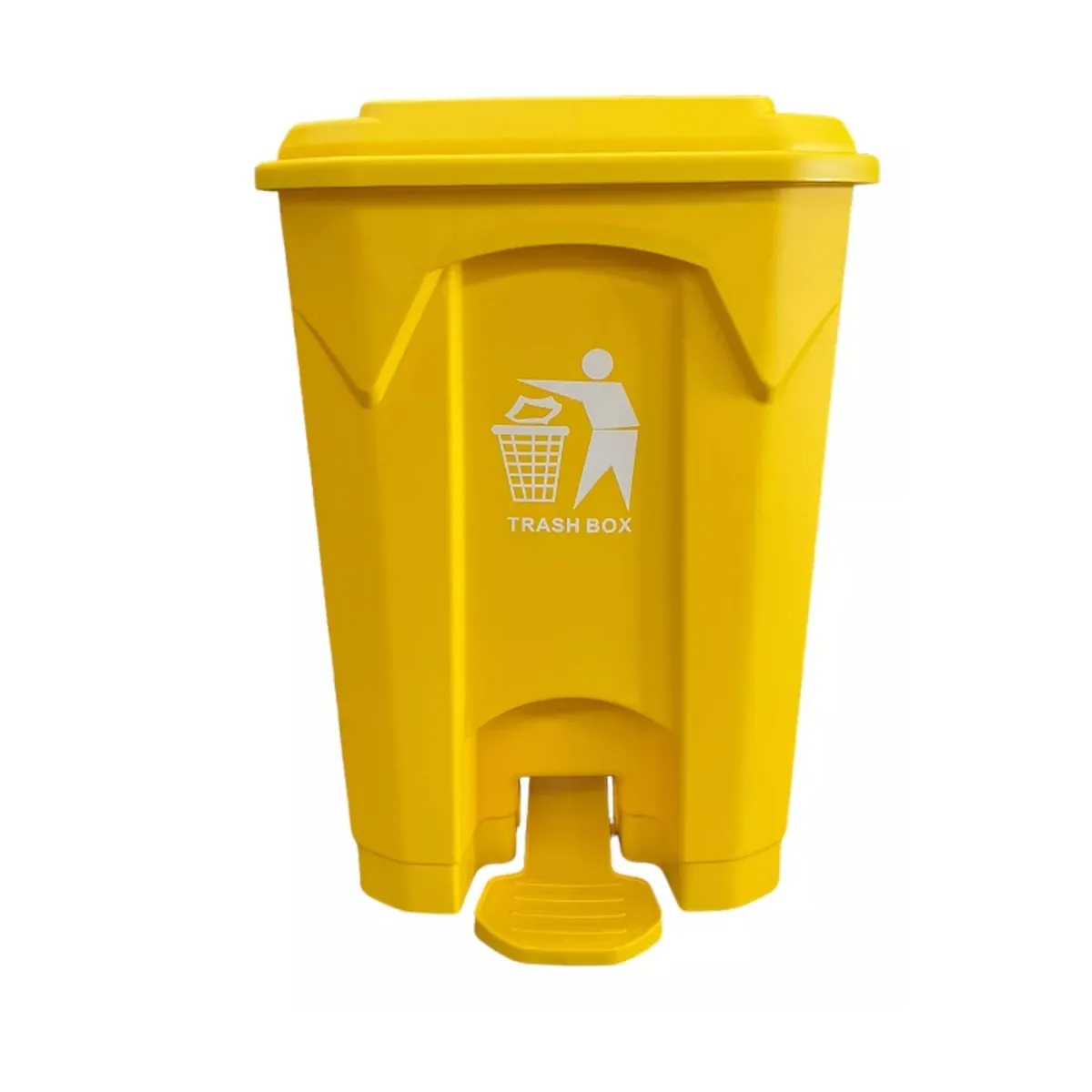 GENERICO - Basurero Tacho Contenedor De Basura 50 Litros Con Pedal