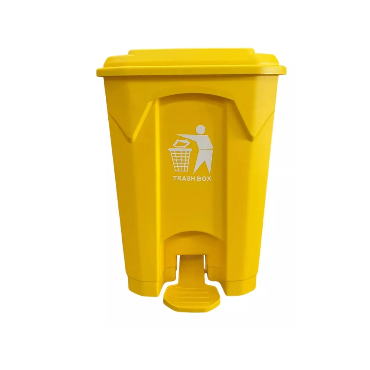 GENERICO - Basurero Tacho Contenedor De Basura 50 Litros Con Pedal