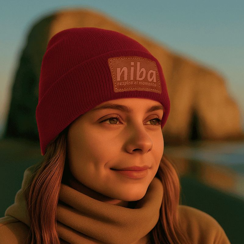 NIBA - Gorro Lana Los Maquis Rojo Niba