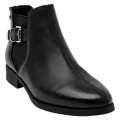 BRUNO ROSSI - Botin Casual Mujer Negro