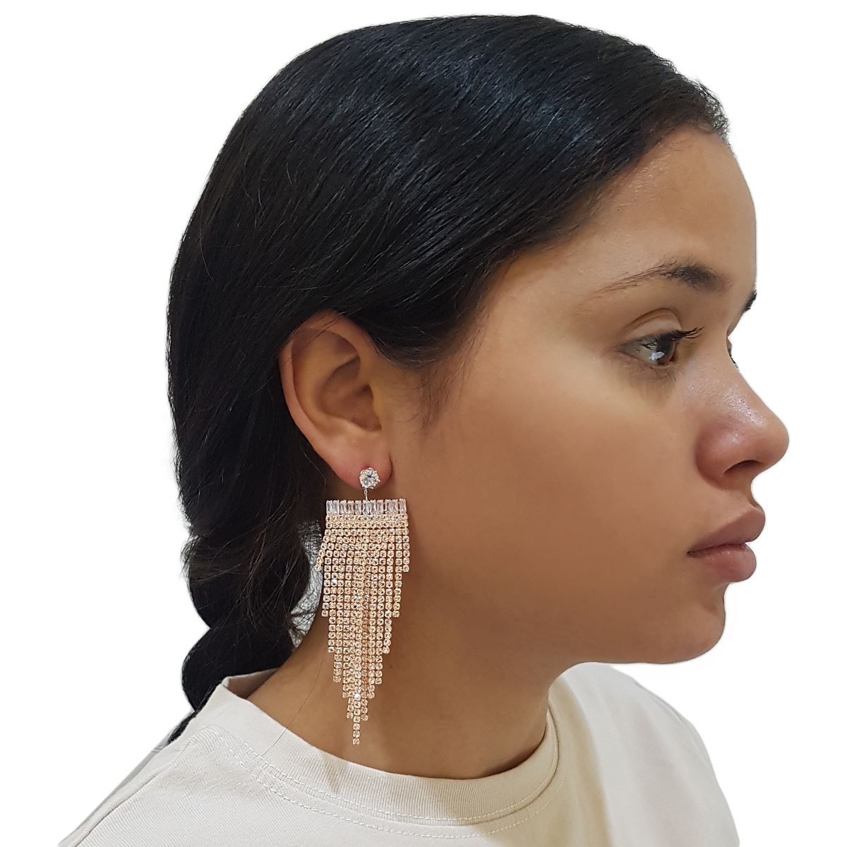 GENERICO - Aros De Fantasía Para Fiesta De Strass Beli