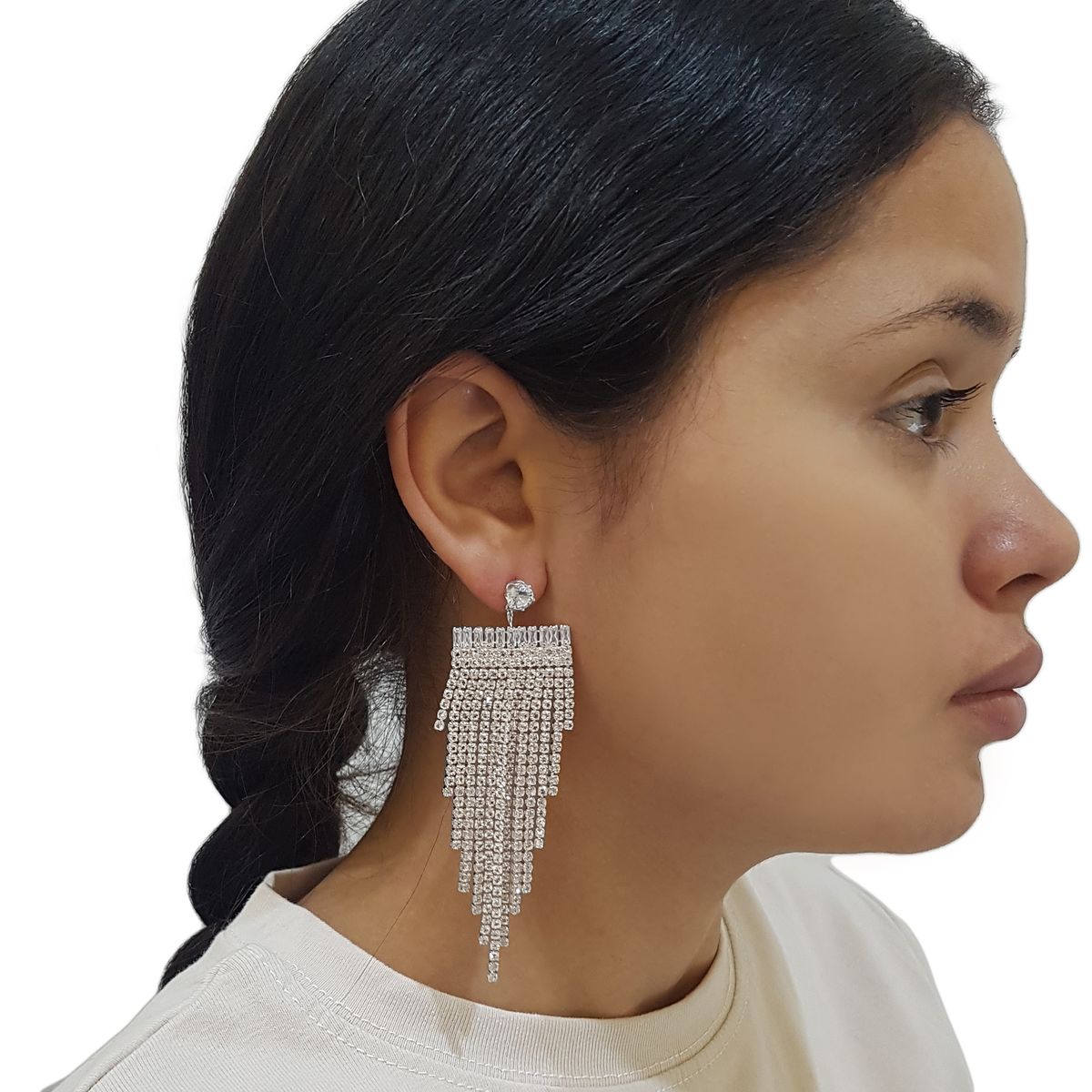 GENERICO - Aros De Fantasía Para Fiesta De Strass Beli