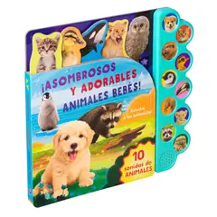 CONTRAPUNTO - 10 Sonidos de animales - ¡Asombrosos y adorables animales bebés! GENERICO