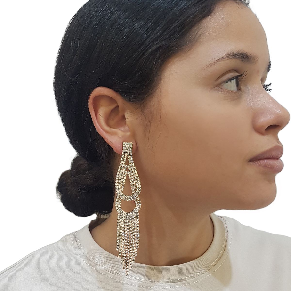 GENERICO - Aros De Fantasía Para Fiesta De Strass Danes