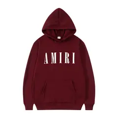 BLWOENS - Sudadera con capucha para hombres y mujeres 2021-Rojo