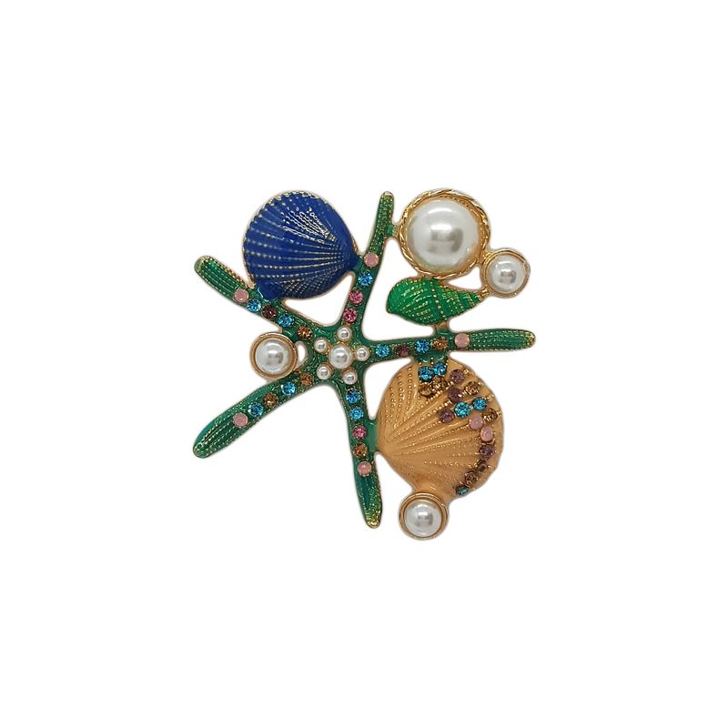 GENERICO - Broche Prendedor Para Mujer Roseta
