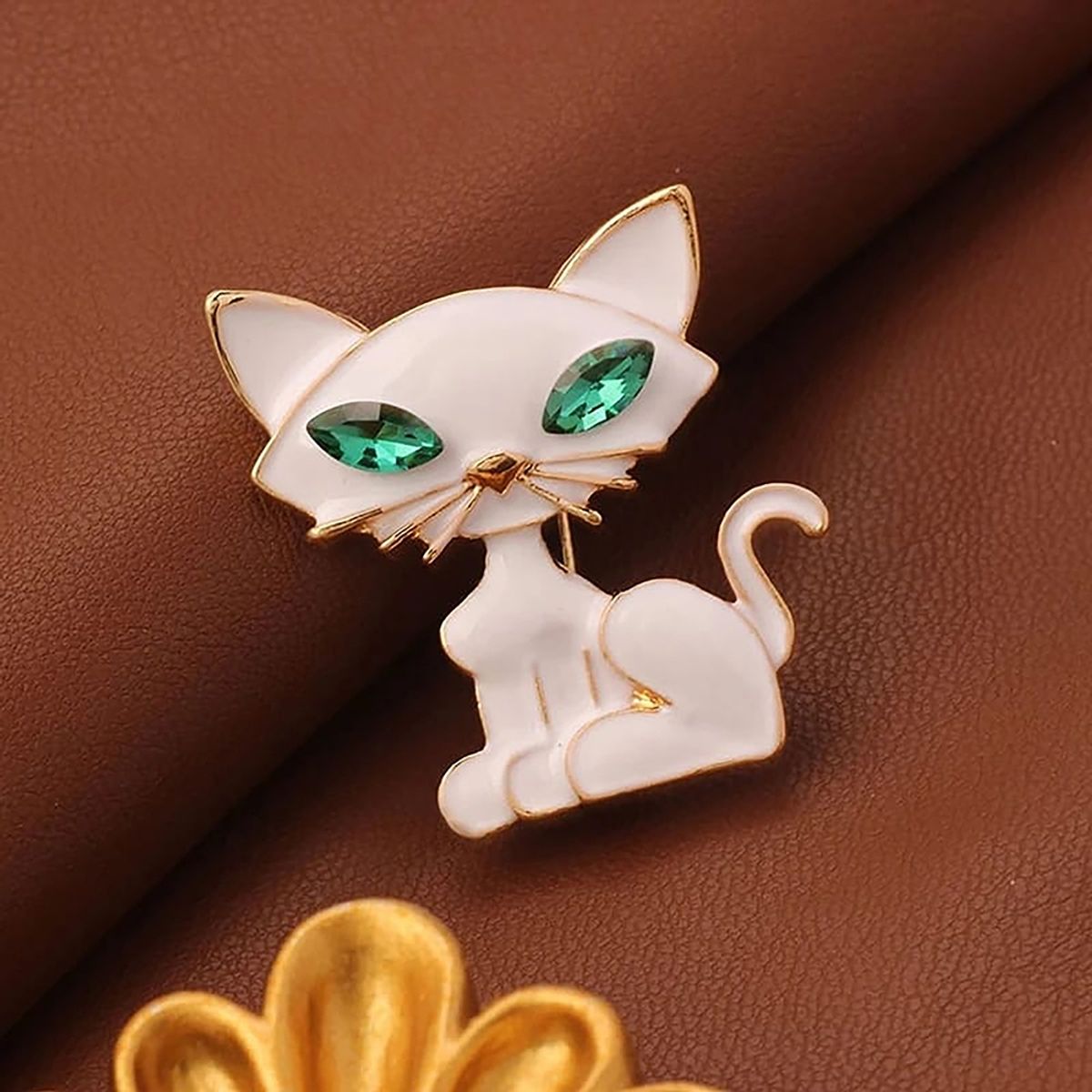 GENERICO - Broche Prendedor Para Mujer Feline