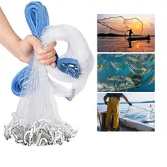 KUANGYE - Red De Pesca De Fundición Para Agua Dulce Salada, 240 Mm
