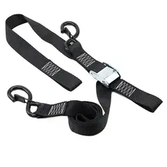KUANGYE - Tie Downs Eslinga Negro Con Amarras Para Motos