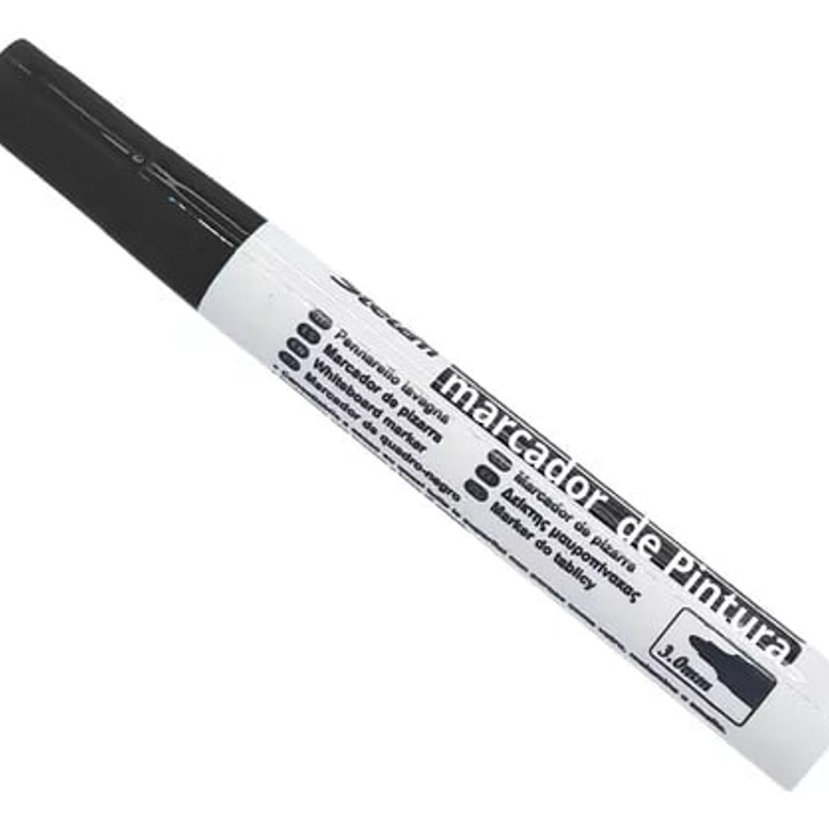 GENERICO - Marcador De Pintura Negro