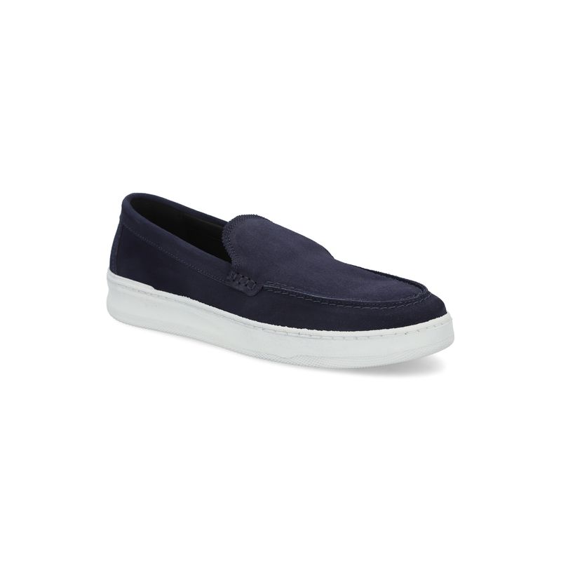 CARDINALE - Zapatillas Hombre Cuero Azul Cardinale Murren-4-67 CARDINALE