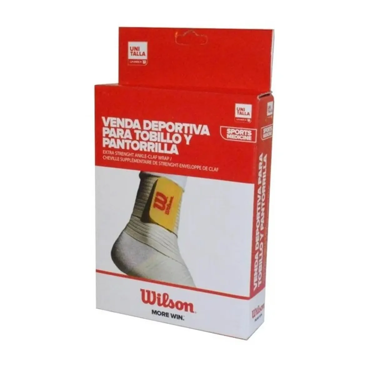 WILSON - Venda Wilson Elástica Para Tobillo Y Pie Tenis Padel