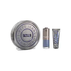 PEPE JEANS - SOBOLD EDP 100 ML + SG 100 ML SET 2 PCS CAJA METALICA HOMBRE