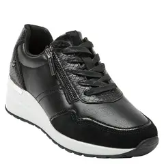BRUNO ROSSI - Zapatilla Casual Mujer Negro