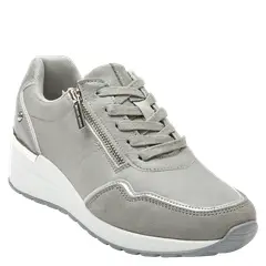 BRUNO ROSSI - Zapatilla Casual Mujer Gris