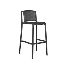 MUEBLES SUR - Silla Exterior Bar Alta Hollywood Grafito