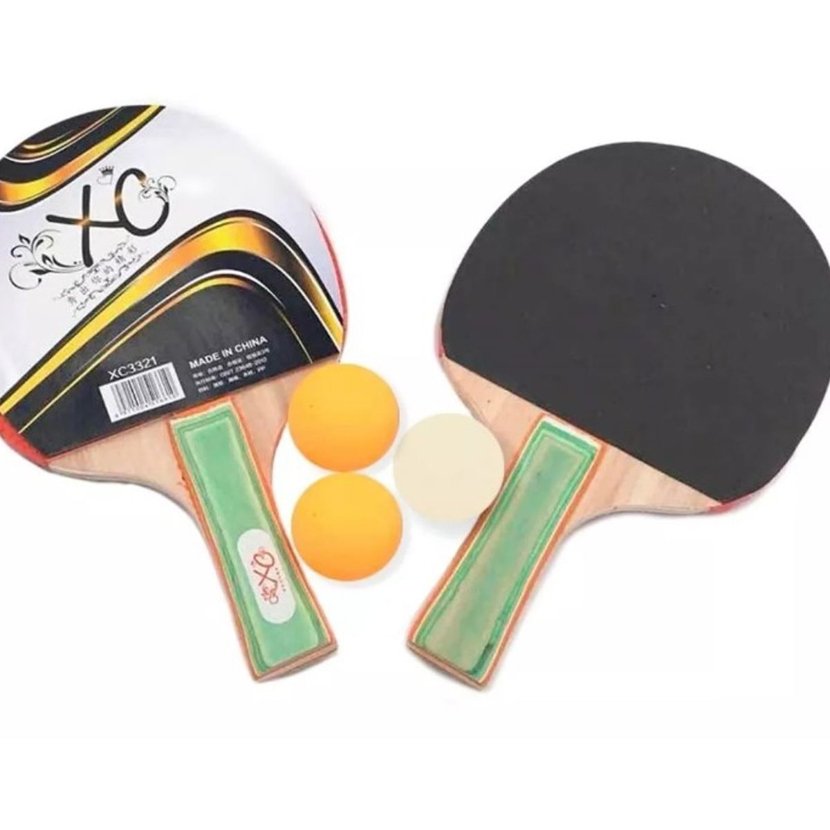 GENERICO - Kit Paletas De Ping Pong
