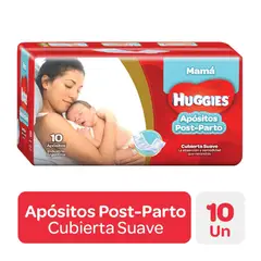 HUGGIES - Apósitos post parto mama 10un