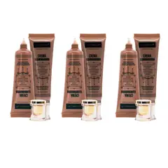 MAXBELLE - Set De 3 Iluminadores En Crema Tono cafe/bronce