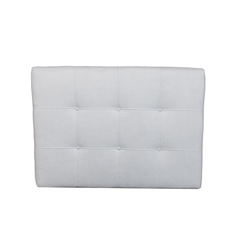 MUEBLES NEW - RESPALDO DE PLAZA LINO GRIS