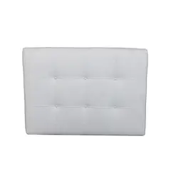 MUEBLES NEW - RESPALDO DE PLAZA LINO GRIS