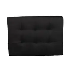 MUEBLES NEW - RESPALDO DE PLAZA LINO NEGRO