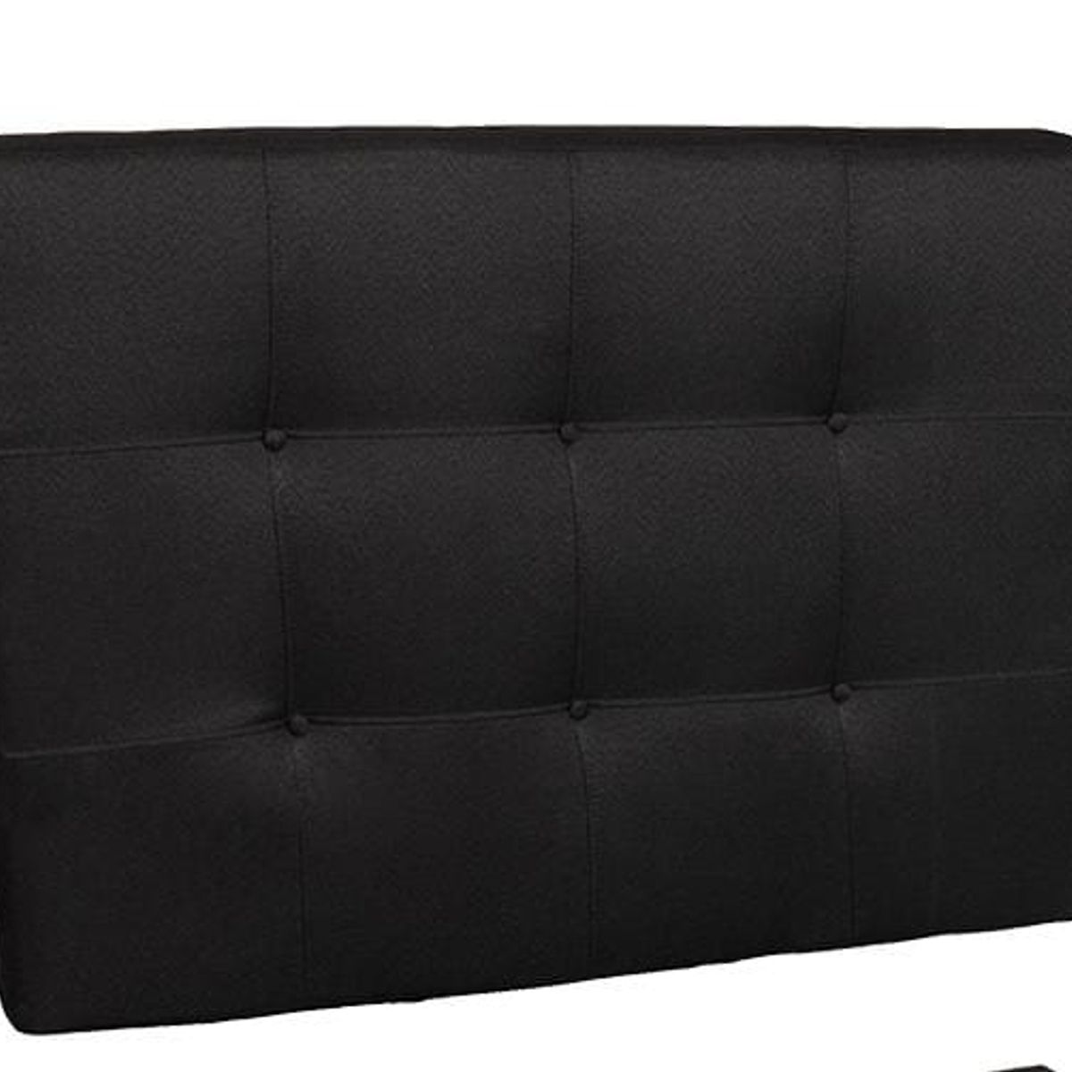 MUEBLES NEW - RESPALDO DE PLAZA LINO NEGRO