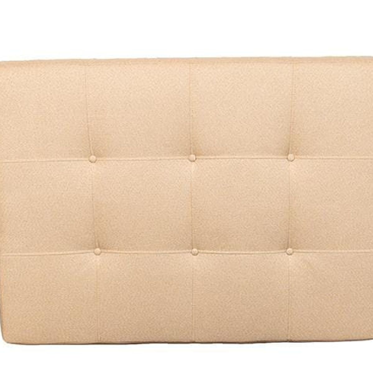 MUEBLES NEW - RESPALDO DE PLAZA LINO BEIGE