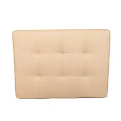 MUEBLES NEW - RESPALDO DE PLAZA LINO BEIGE