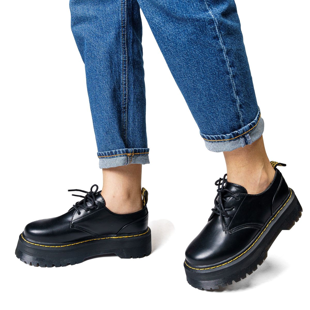 CHINITOWN - Zapato Mujer Negro Maida Chinitown