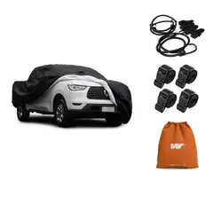 CWAGEN - Funda cobertor impermeable PickUp L Cab Doble Hasta 606cm