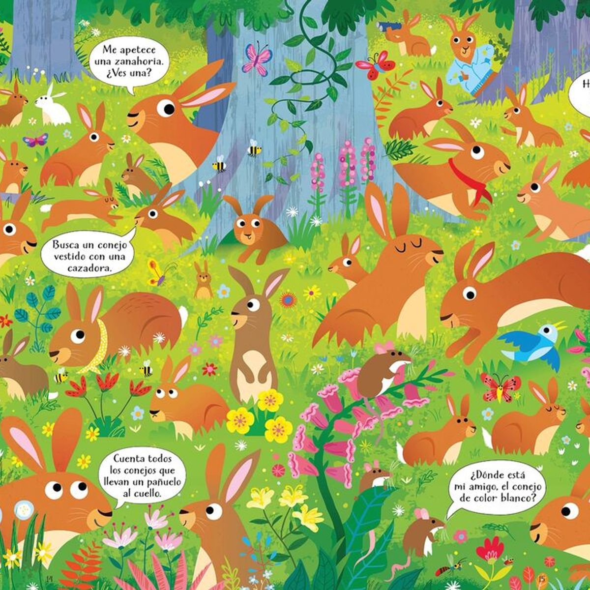 USBORNE - Y Puzzle. El Bosque (100 Piezas)