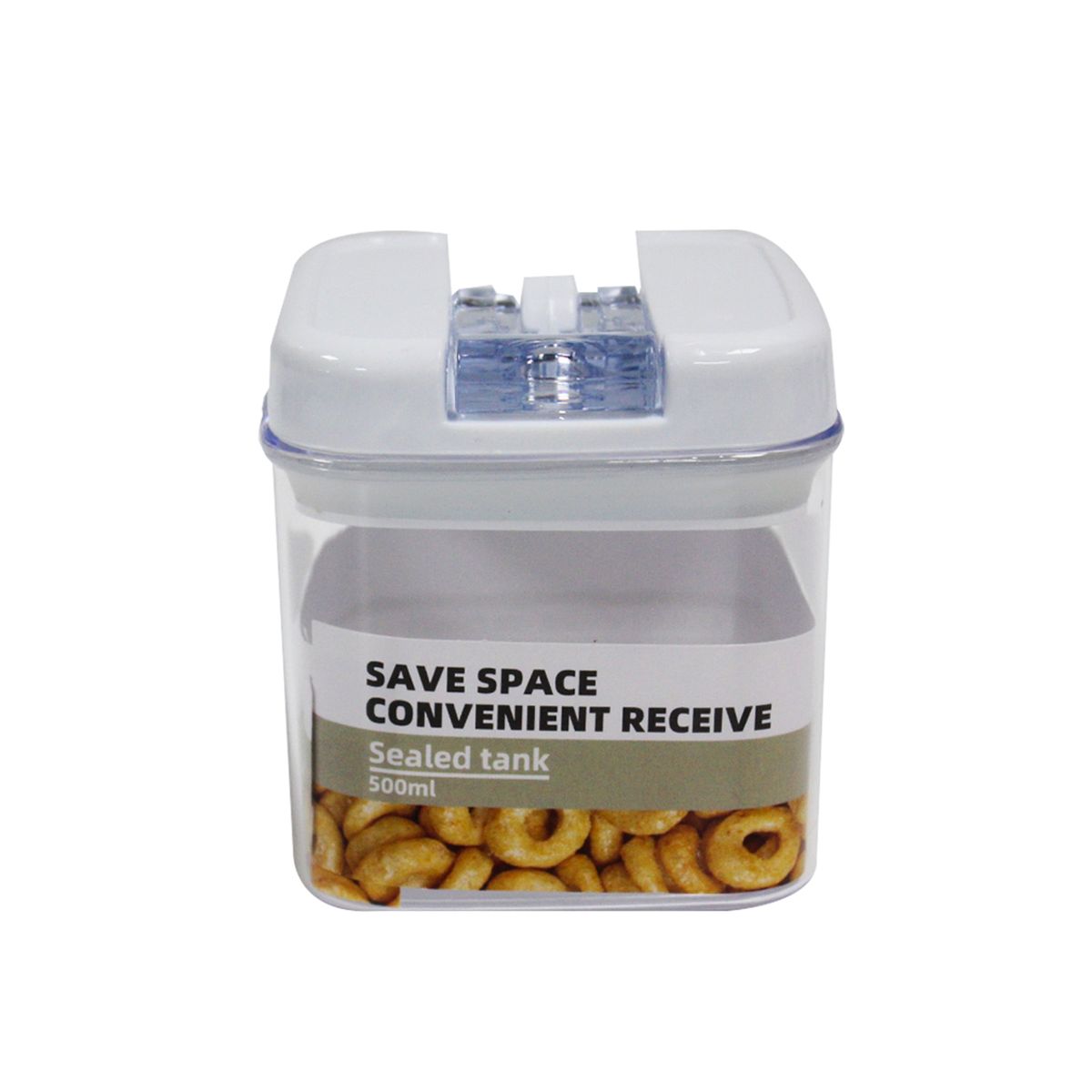 NEWTREE - Contenedor Hermético De Alimentos Comida Con Tapa 500ml