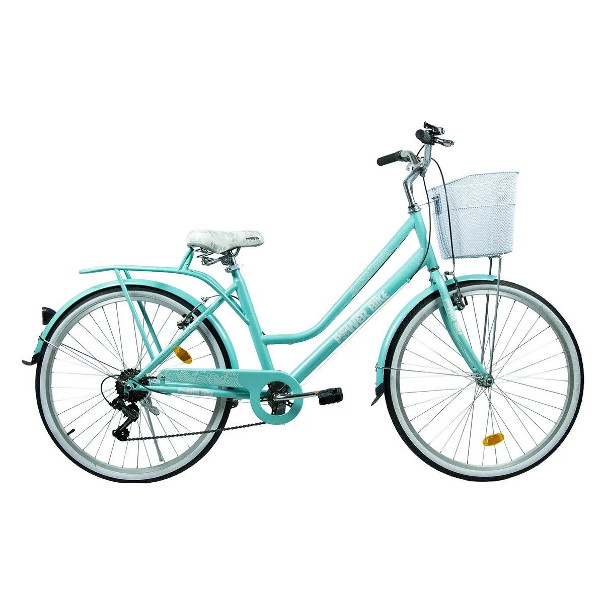 POWERBIKE - BICICLETA ARO 26 PASEO POWERBIKE TURQUESA