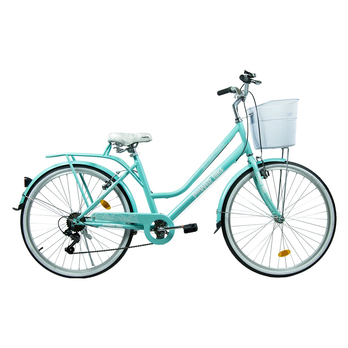 POWERBIKE - BICICLETA ARO 26 PASEO POWERBIKE TURQUESA