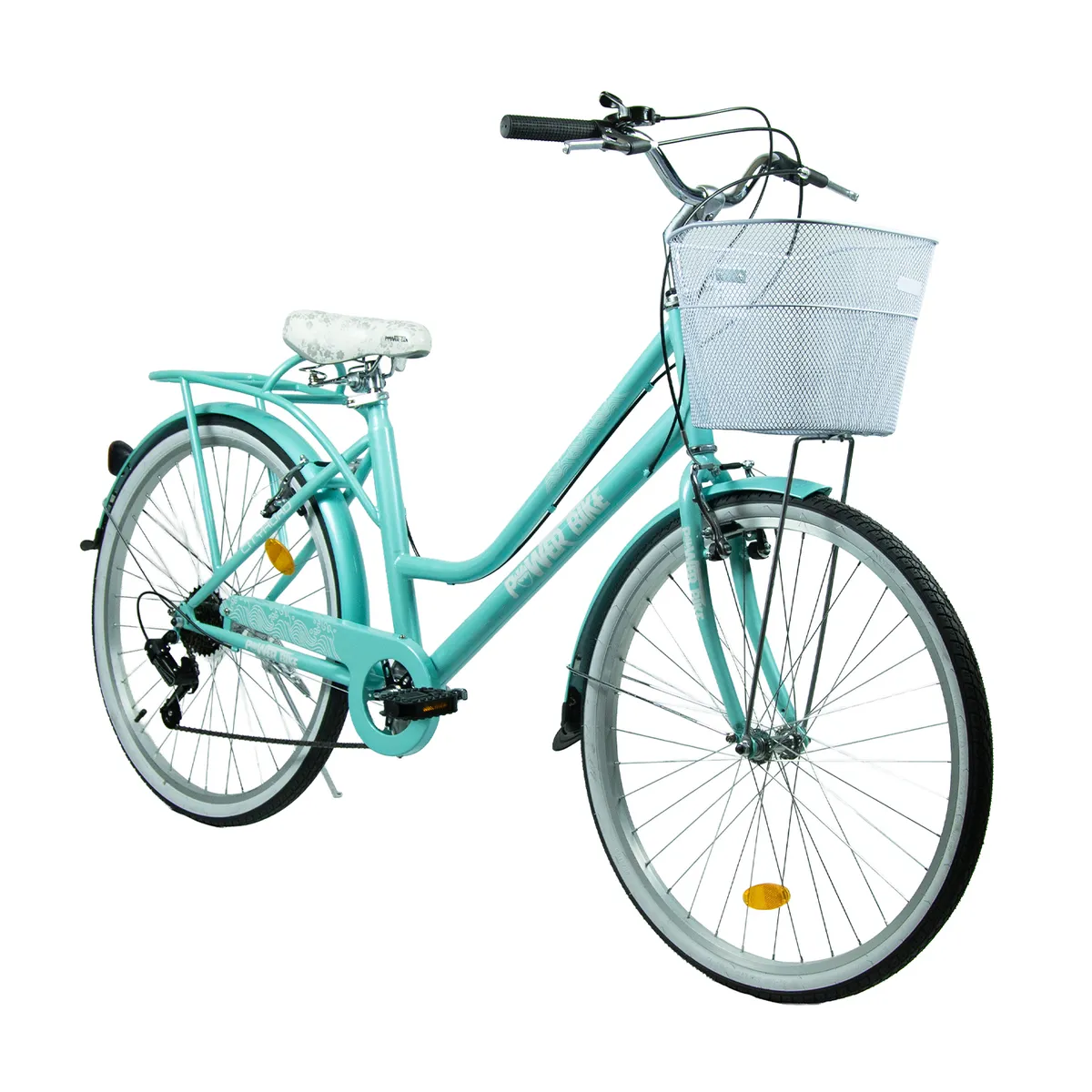 POWERBIKE - BICICLETA ARO 26 PASEO POWERBIKE TURQUESA