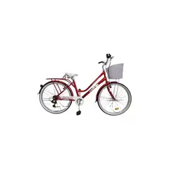 POWERBIKE - BICICLETA ARO 26 PASEO ROJA