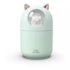 GENERICO - Mini Humidificador Usb Aromaterapia Gato Coche Luz 1