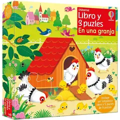 USBORNE - Y 3 puzles. En una granja