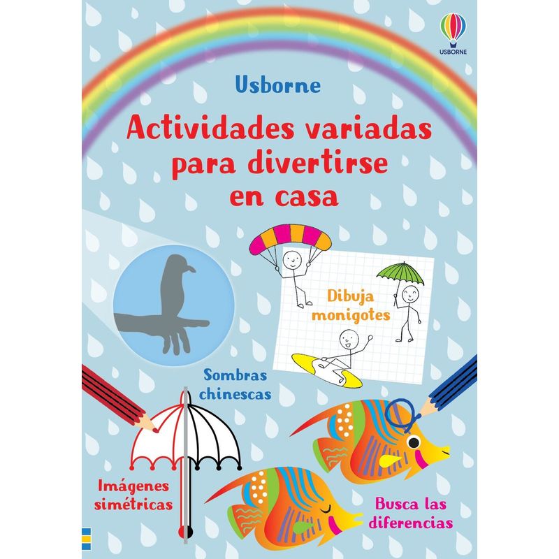 USBORNE - Libro Actividades Variadas para Divertirse en Casa