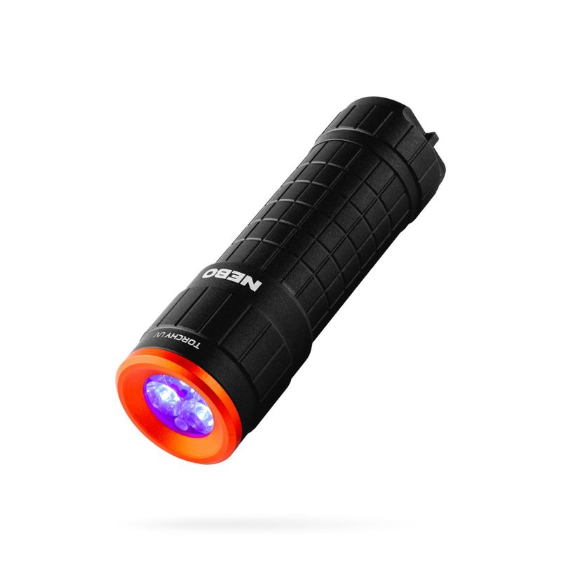 NEBO - Linterna Torchy UV y BlackLight con tecnología UV-A de doble banda