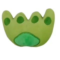 GENERICO - Peluche Para Mascota Con Forma De Garrita Verde