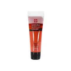 SAKURA - Pintura Acrilica 75ml - Rojo Oxido